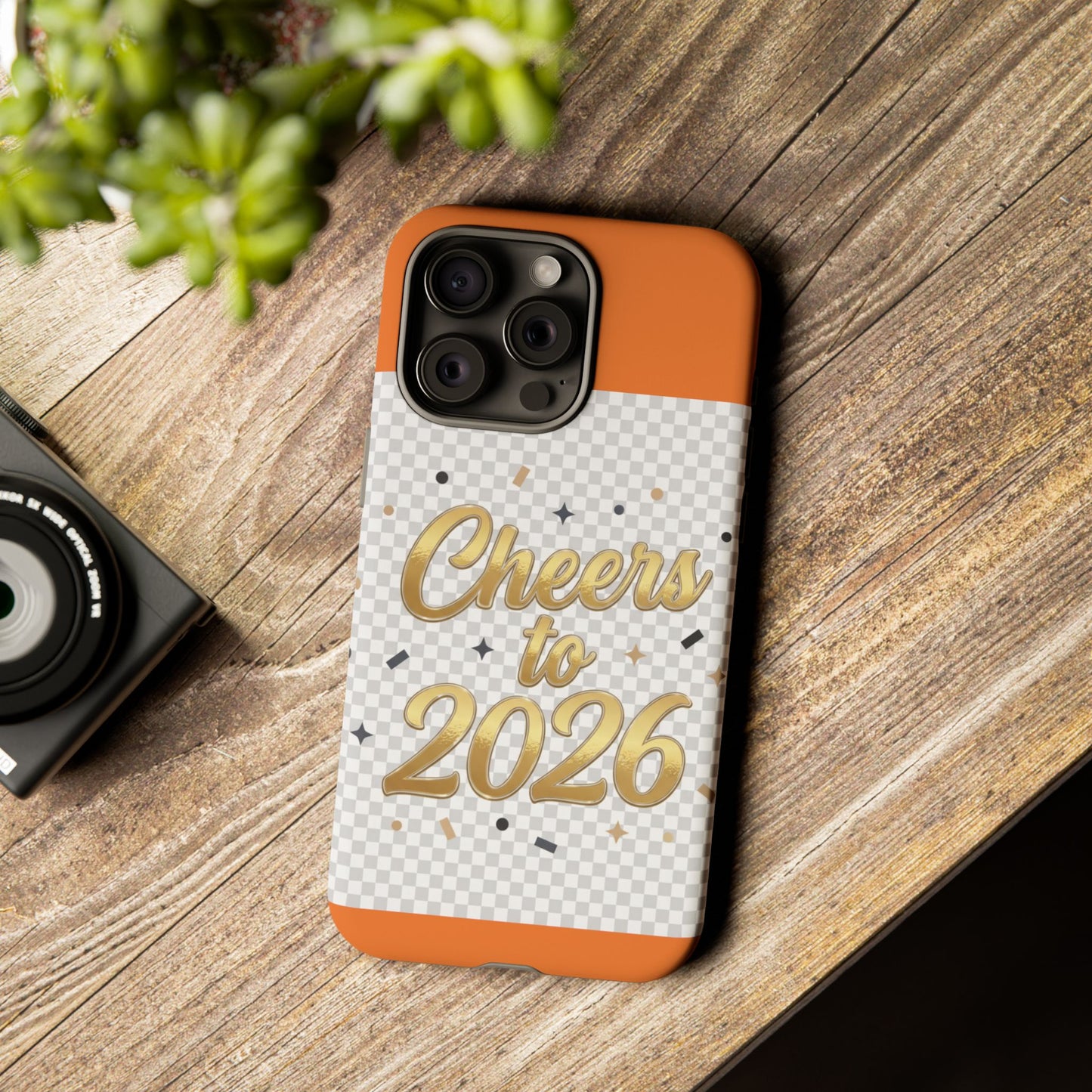 Cheers to 2026 Phone Case — New Year Celebration Protective Case