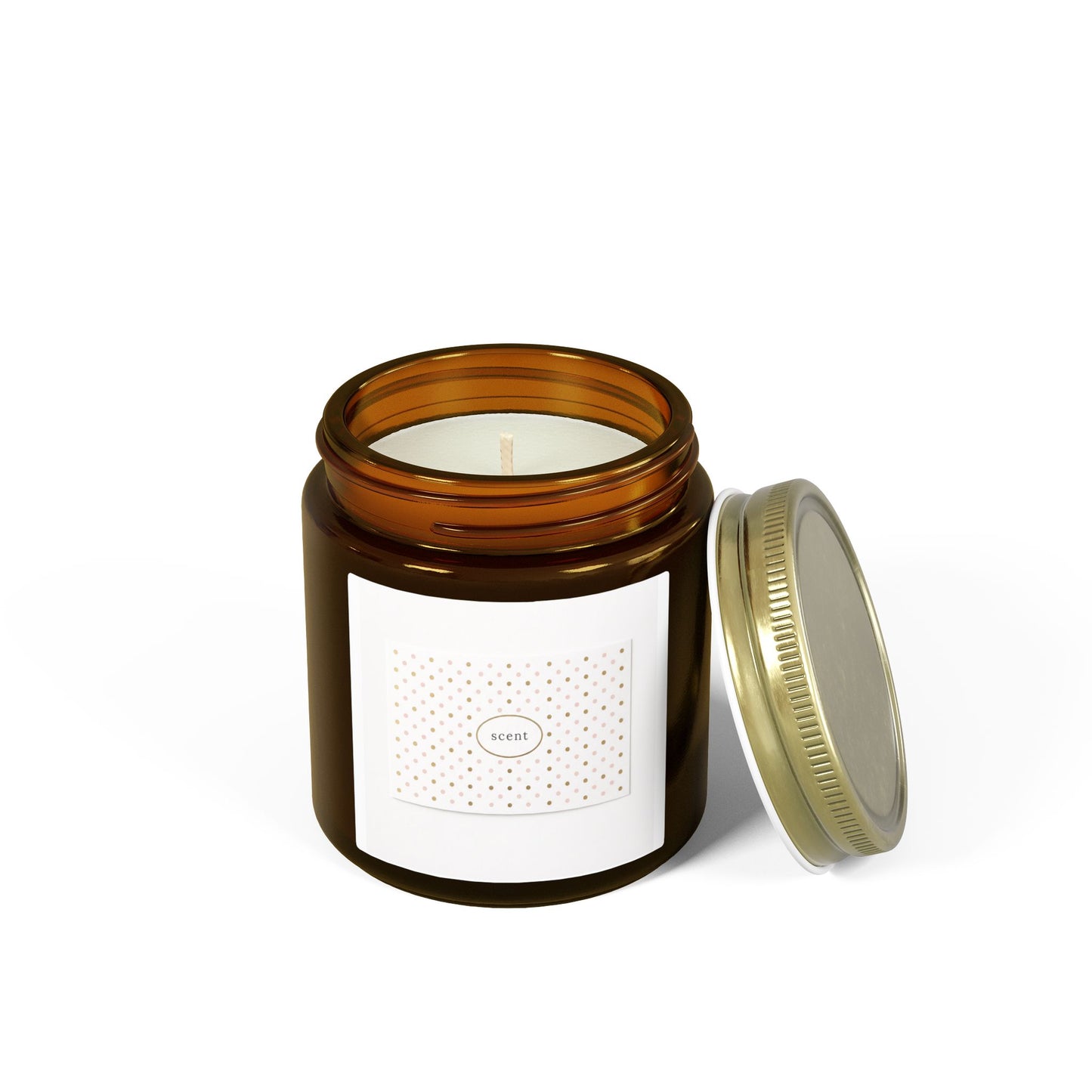 Coconut Apricot Soy Candle (4oz & 9oz) – Fresh Tropical Scented Jar
