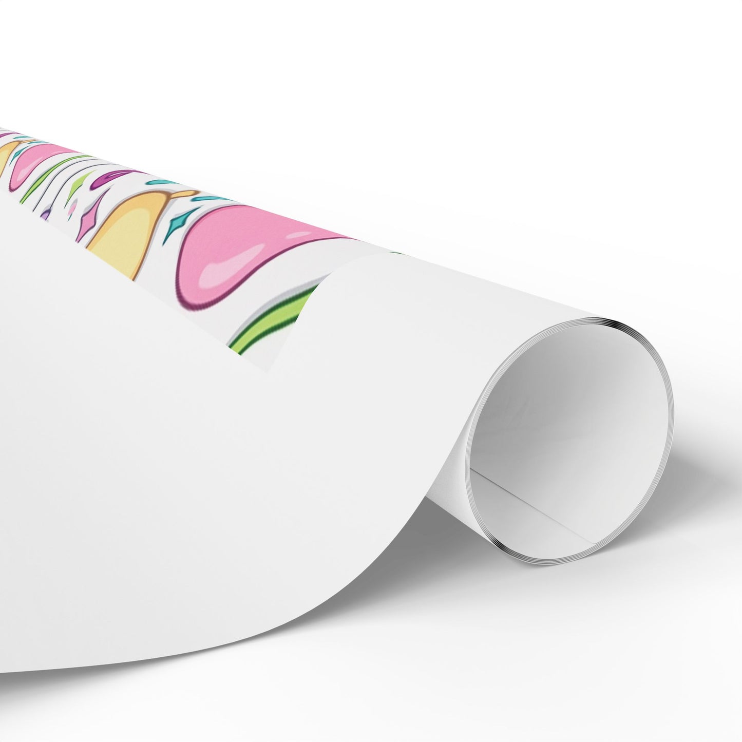Birthday Balloons Wrapping Paper – Pastel Party Gift Wrap Roll